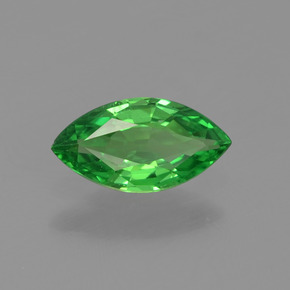 Granato tsavorite naturale verde da 0,38 ct, marchesa, VVS-VS