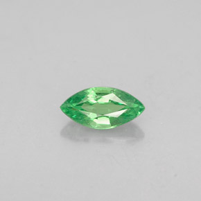 Granato Tsavorite Cromo verde naturale da 0.31 ct, Taglio marquise, VVS-VS