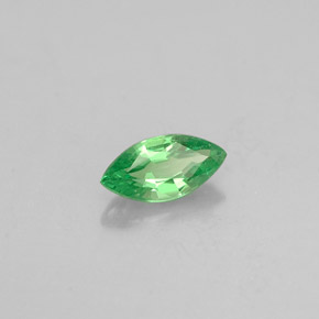 Granato Tsavorite Cromo verde naturale da 0.31 ct, Taglio marquise, VVS-VS