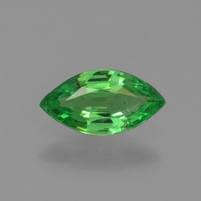 Granato tsavorite naturale verde da 0,38 ct, marchesa, VVS-VS
