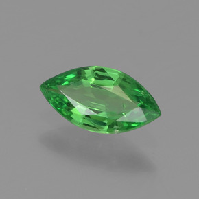 Granato tsavorite naturale verde da 0,38 ct, marchesa, VVS-VS