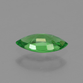 Granato tsavorite naturale verde da 0,38 ct, marchesa, VVS-VS