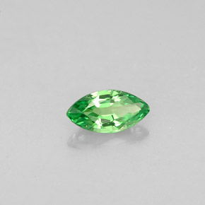 Granato tsavorite naturale verde da 0,29 ct, marchesa, VVS-VS