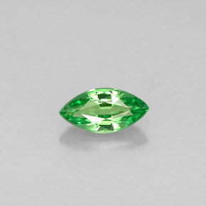 Granato tsavorite naturale verde da 0,31 ct, marchesa, VVS-VS