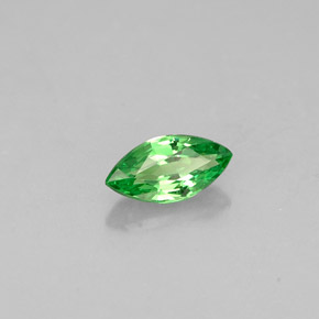 Granato tsavorite naturale verde da 0,31 ct, marchesa, VVS-VS