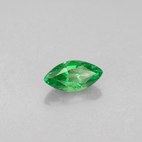 Granato tsavorite naturale verde da 0,30 ct, marchesa, VS