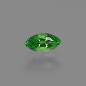 Granato Tsavorite Cromo verde naturale da 0.35 ct, Taglio marquise, VVS-VS