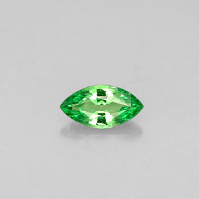Granato tsavorite naturale verde da 0,26 ct, marchesa, VVS-VS