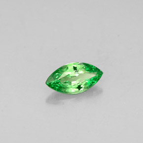 Granato tsavorite naturale verde da 0,26 ct, marchesa, VVS-VS