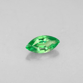 Granato Tsavorite Cromo verde naturale da 0.31 ct, Taglio marquise, VVS-VS