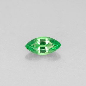 Granato tsavorite naturale verde da 0,24 ct, marchesa, VVS-VS