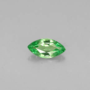 Granato Tsavorite Cromo verde naturale da 0.27 ct, Taglio marquise, VVS-VS