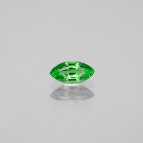 Granato tsavorite naturale verde da 0,32 ct, marchesa, SI