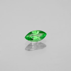 Granato tsavorite naturale verde da 0,32 ct, marchesa, SI