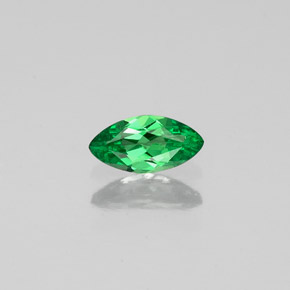 Granato tsavorite naturale verde da 0,23 ct, marchesa, VS-SI