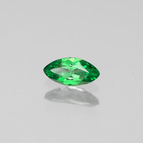 Granato tsavorite naturale verde da 0,23 ct, marchesa, VS-SI