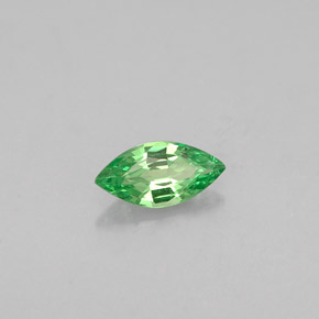 Granato tsavorite naturale verde da 0,25 ct, marchesa, VVS-VS