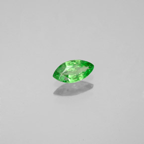 Granato tsavorite naturale verde da 0,25 ct, marchesa, SI