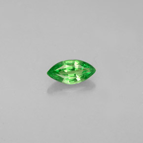 Granato tsavorite naturale verde da 0,28 ct, marchesa, VVS-VS