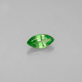 Granato tsavorite naturale verde da 0,28 ct, marchesa, VVS-VS