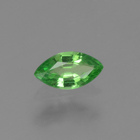 Granato tsavorite naturale verde da 0,28 ct, marchesa, VVS-VS
