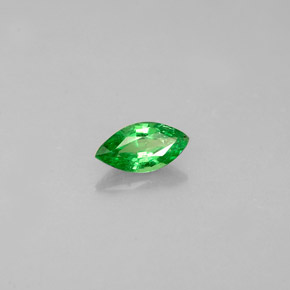 Granato tsavorite naturale verde da 0,25 ct, marchesa, VVS-VS