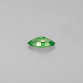 Granato tsavorite naturale verde da 0,25 ct, marchesa, VVS-VS