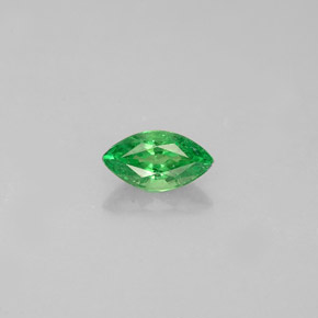Granato tsavorite naturale verde da 0,35 ct, marchesa, VVS-VS