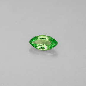 Granato tsavorite verde cromo naturale da 0,27 ct, marchesa, VVS-VS