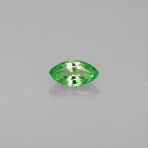 Granato tsavorite naturale verde da 0,31 ct, marchesa, VVS-VS