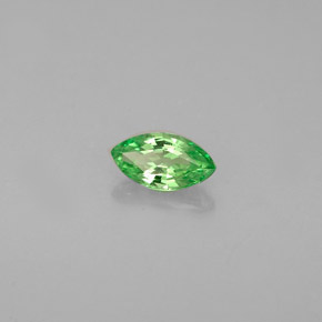 Granato tsavorite naturale verde da 0,31 ct, marchesa, VVS-VS