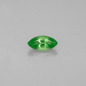 Granato tsavorite naturale verde da 0,32 ct, marchesa, VVS-VS