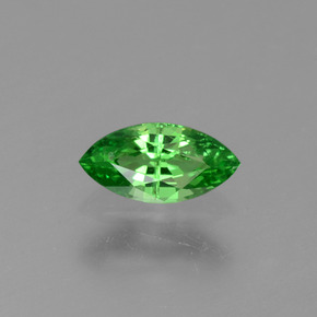 Granato tsavorite naturale verde da 0,26 ct, marchesa, VVS-VS
