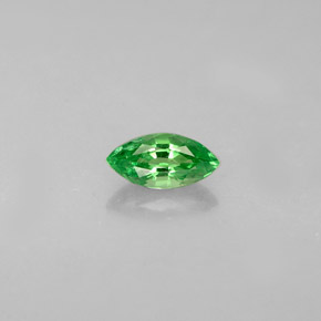 Granato tsavorite naturale verde da 0,33 ct, marchesa, VVS-VS