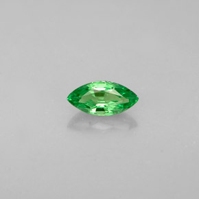 Granato tsavorite cromo verde naturale da 0,30 ct, taglio marquise, VVS-VS