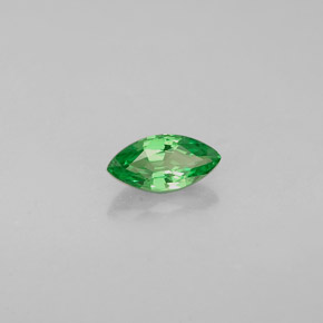 Granato tsavorite cromo verde naturale da 0,30 ct, taglio marquise, VVS-VS