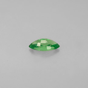 Granato tsavorite cromo verde naturale da 0,30 ct, taglio marquise, VVS-VS