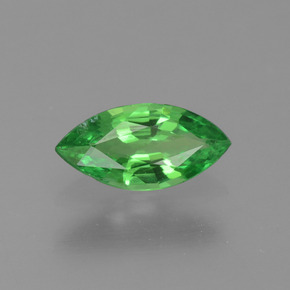 Granato tsavorite naturale verde da 0,37 ct, marchesa, VVS-VS