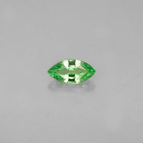 Granato tsavorite naturale verde da 0,29 ct, marchesa, VVS-VS