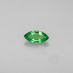 Granato tsavorite naturale verde da 0,31 ct, marchesa, VVS-VS