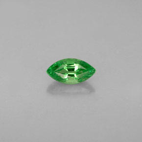 Granato tsavorite naturale verde da 0,34 ct, marchesa, VVS-VS