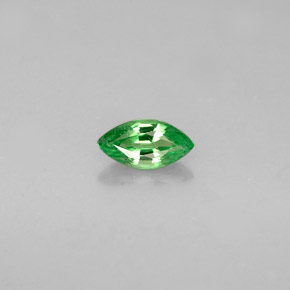 Granato Tsavorite Cromo verde naturale da 0.28 ct, Taglio marquise, VVS-VS