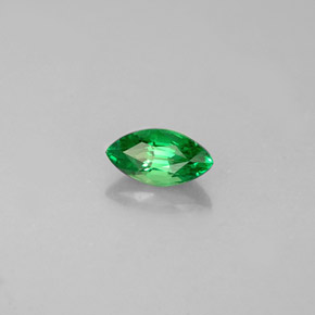 Granato tsavorite naturale verde da 0,36 ct, marchesa, VVS-VS