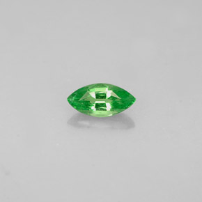 Granato tsavorite naturale verde da 0,26 ct, marchesa, VVS-VS