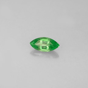 Granato tsavorite naturale verde da 0,26 ct, marchesa, VVS-VS