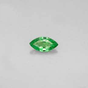 Granato tsavorite naturale verde da 0,24 ct, marchesa, VVS-VS
