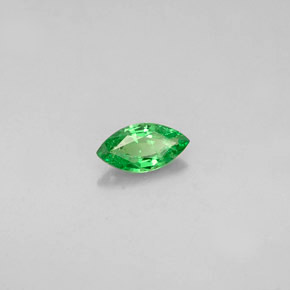 Granato tsavorite naturale verde da 0,24 ct, marchesa, VVS-VS
