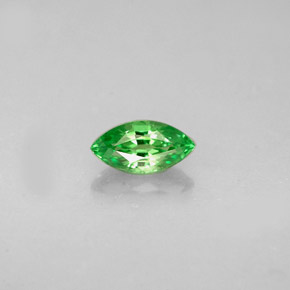 Granato tsavorite naturale verde da 0,35 ct, marchesa, VS