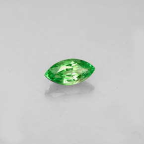 Granato tsavorite naturale verde da 0,35 ct, marchesa, VS