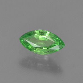 Granato tsavorite naturale verde da 0,31 ct, marchesa, VVS-VS